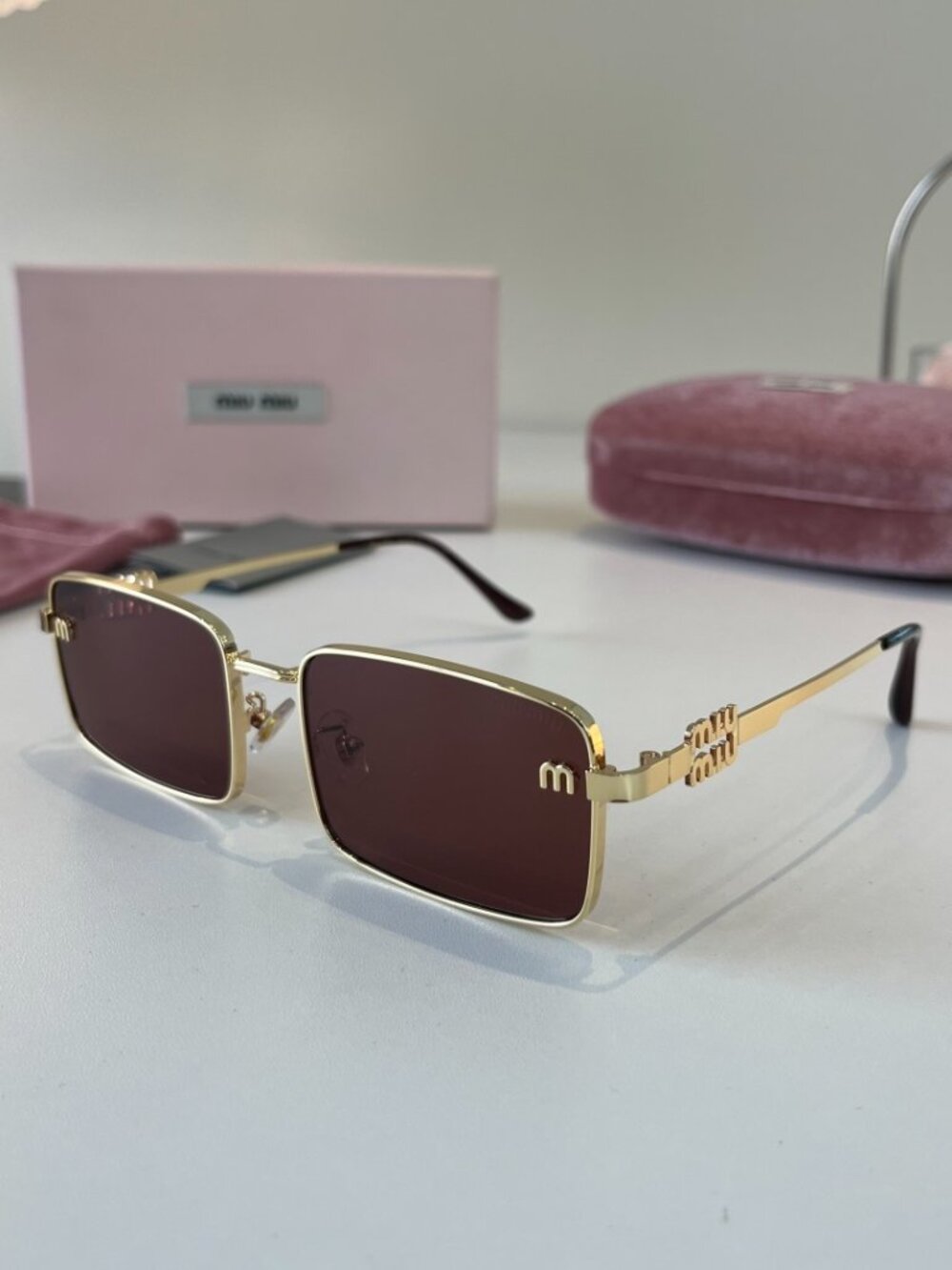 ✅NWT Authentic MIU MIU Sunglasses - Picture 4 of 10